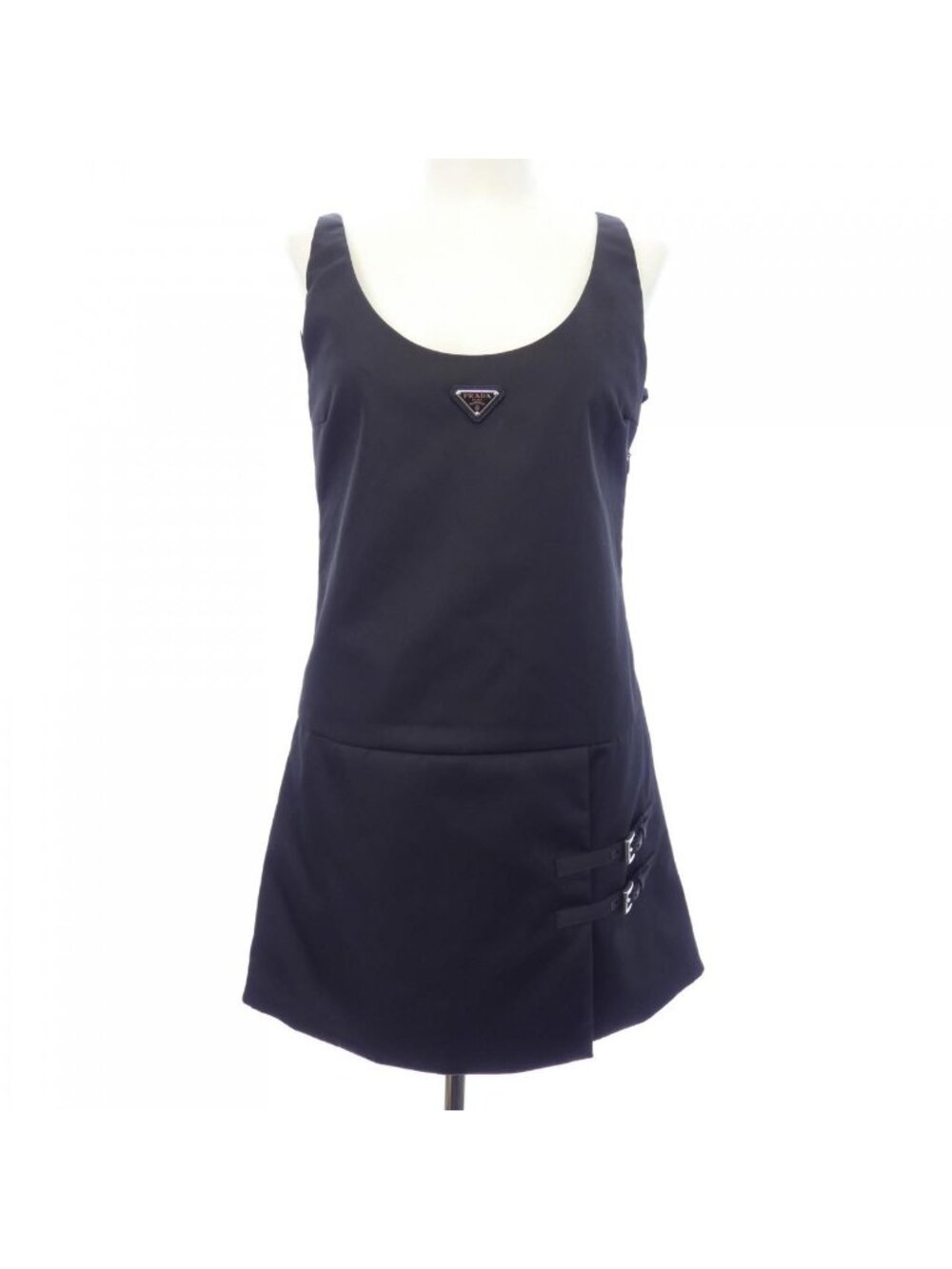 Prada Triangle Logo Dress